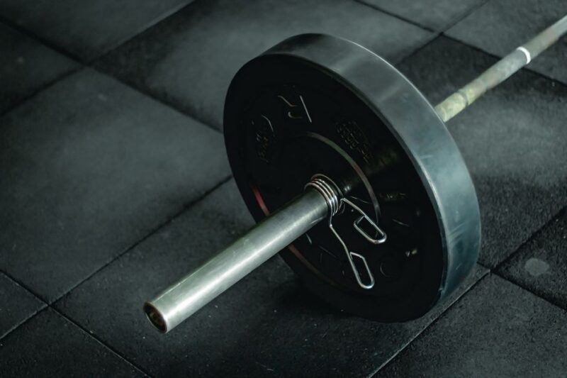 Träningsutrustning på gym